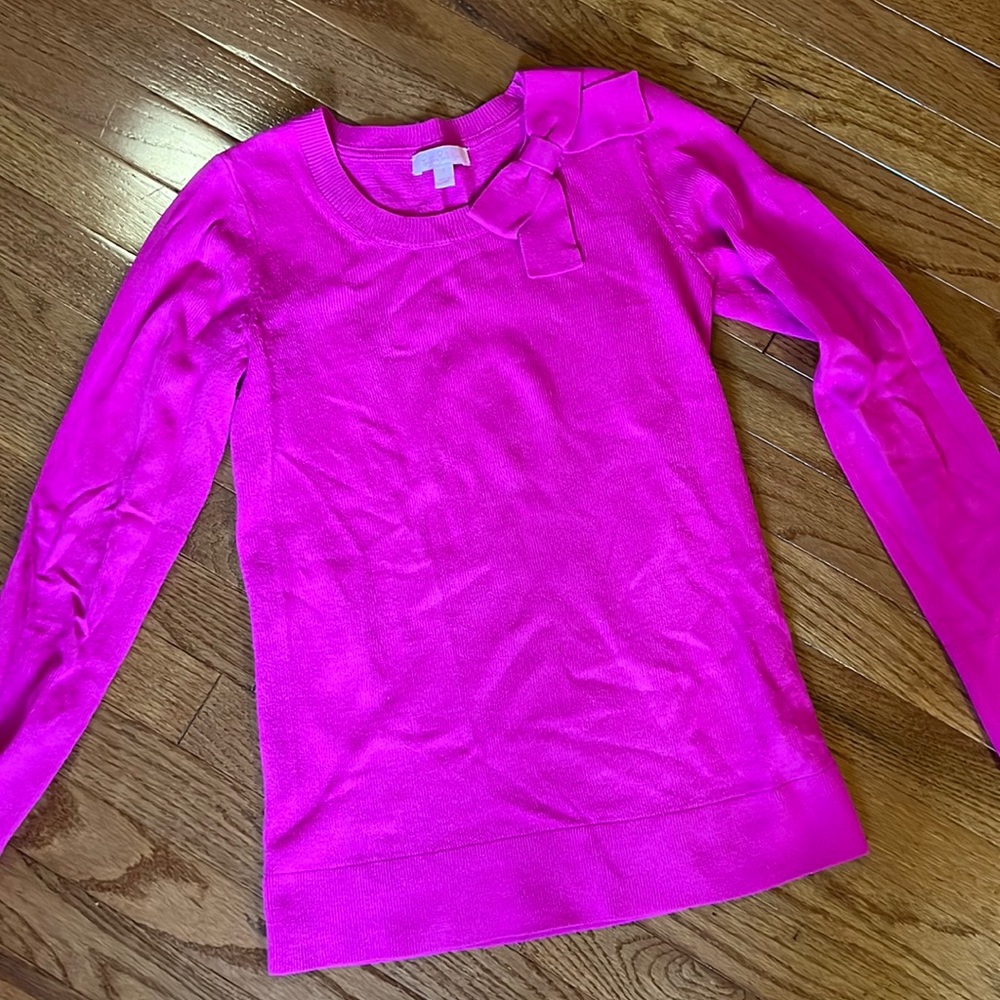 Lilly Pulitzer bow sweater